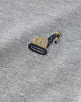Name it Grey Melange Excavator T-Shirt - 13251108