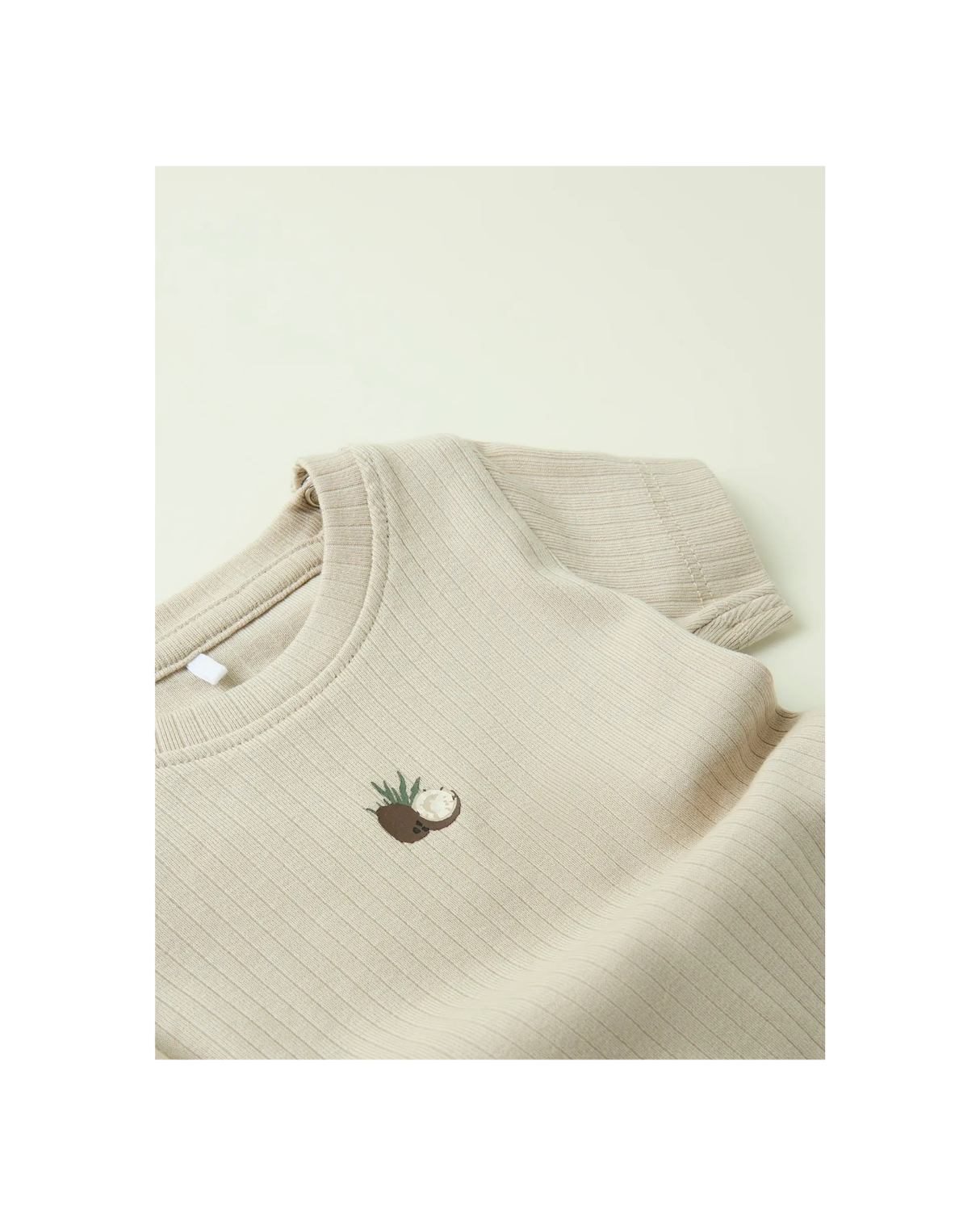 Sand - Peyote - Name it - Bluse - Rib - 13251144