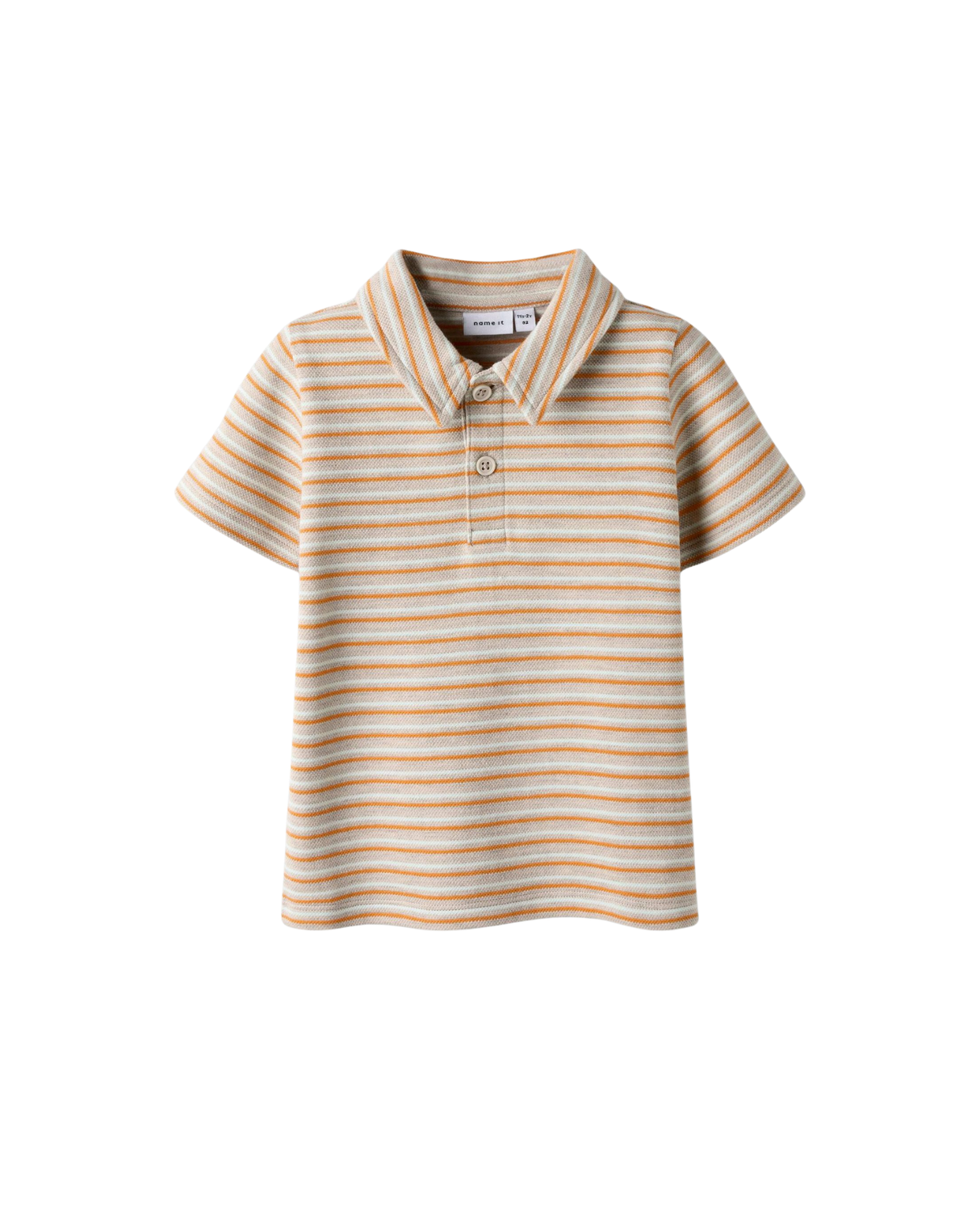 Orange - Peyote Melange - Name it - Polo - T-shirt - 13251792