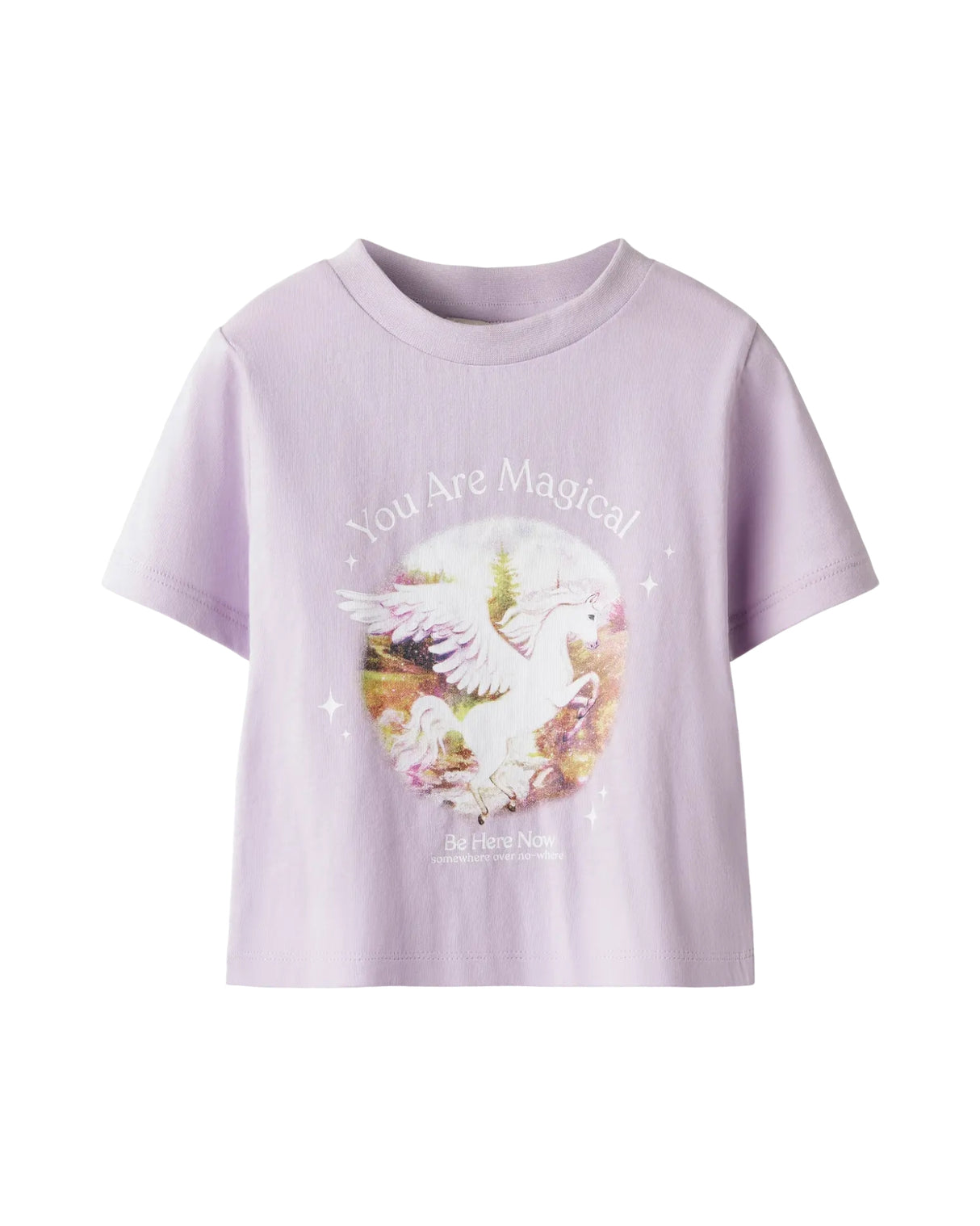 Lilla T-shirt med enhjørning - Name it - Misty Lilac - 13251834