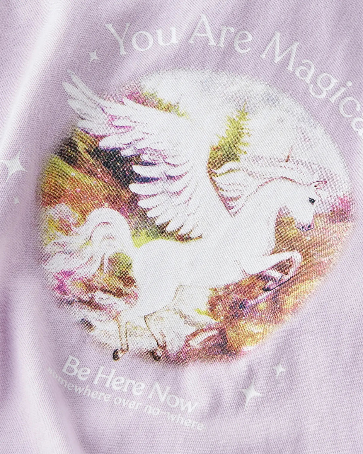 Lilla T-shirt med enhjørning - Name it - Misty Lilac - 13251834