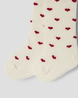 Hvid - Turtledove - Lil'Atelier - Strømpebukser - hjerter - 13252552