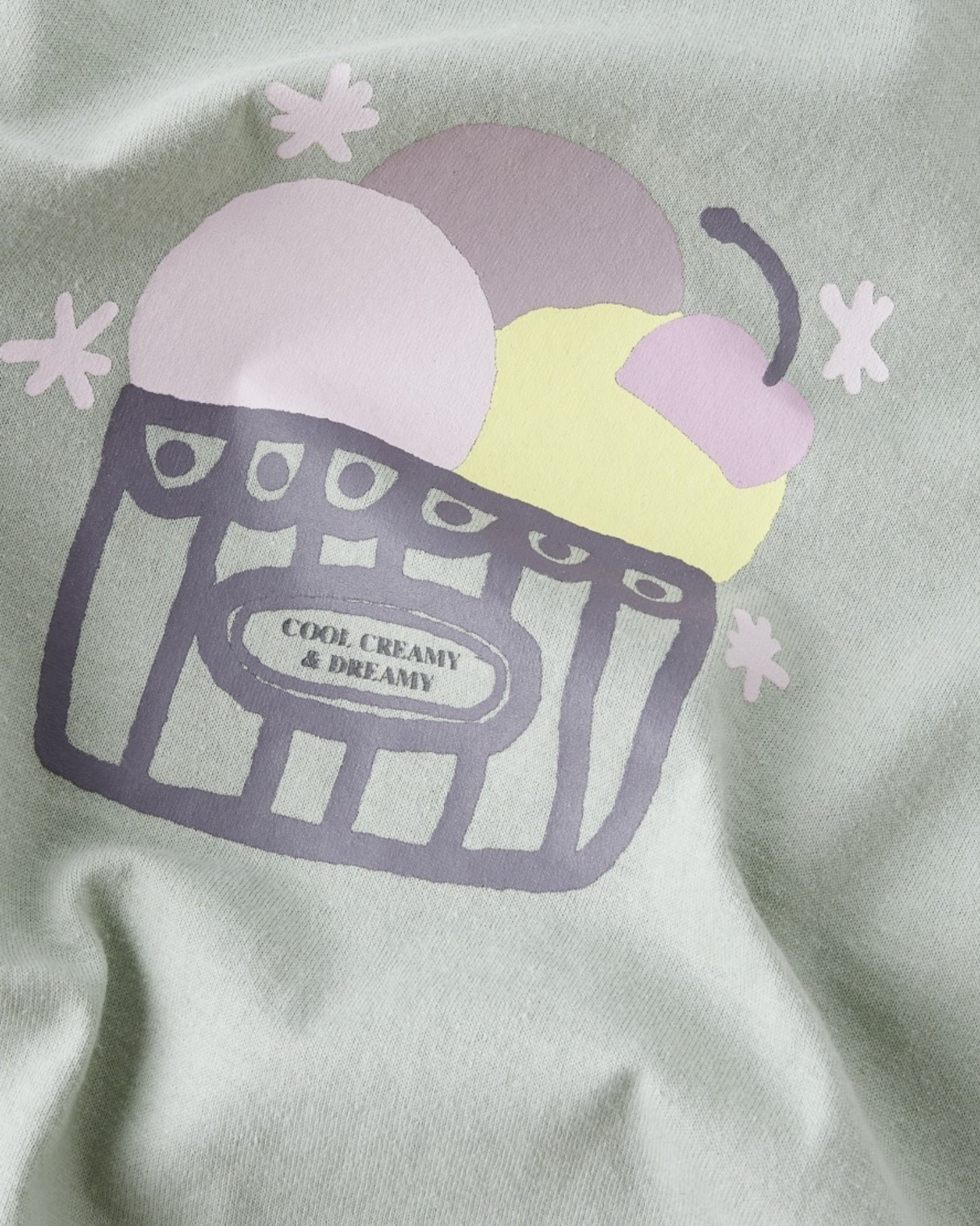 Grøn - Aqua Gray - Name it - T-shirt - 13252877