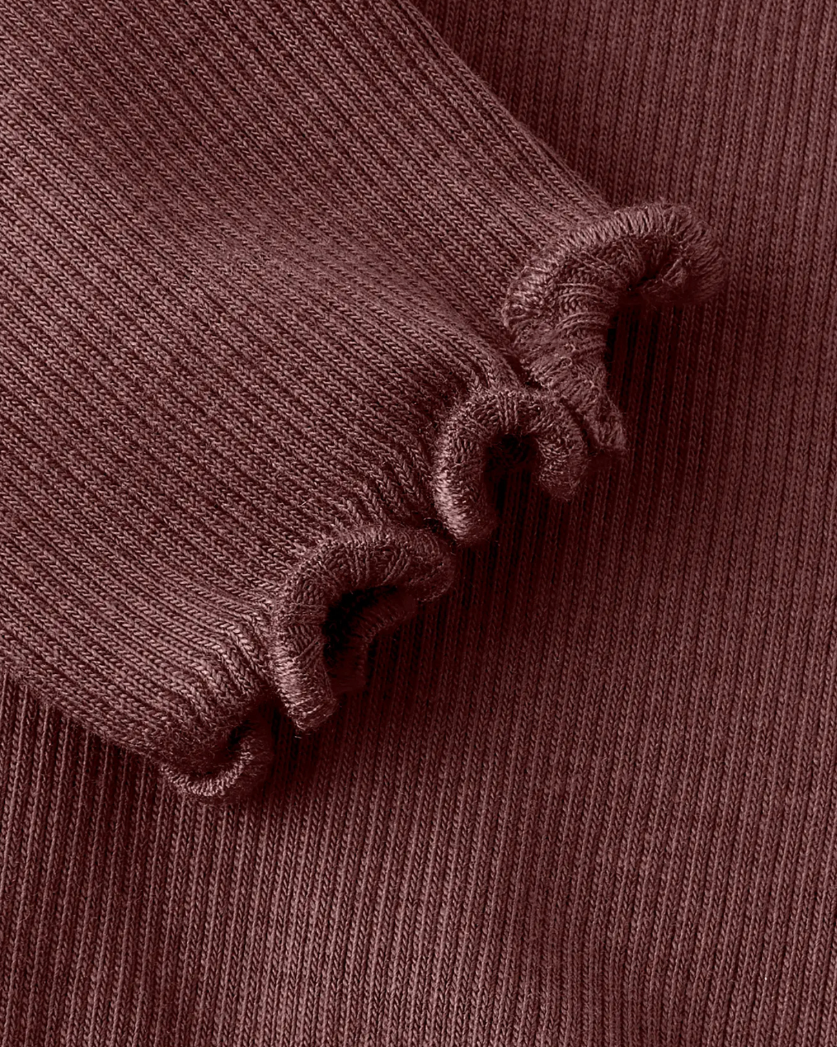 Rødbrun - Andorra - Name it - Leggings - Rib - 13253000