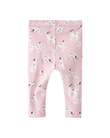 Lyserød - Bleached Mauve - Name it - Leggings - 13253015