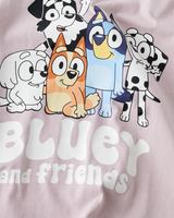 Rosa - burnished lilac - Name it - Nattøjssæt Bluey  - 13237033