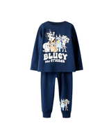 Navy - Navy Blazer - Name it - Nattøjssæt Bluey  - 13237033