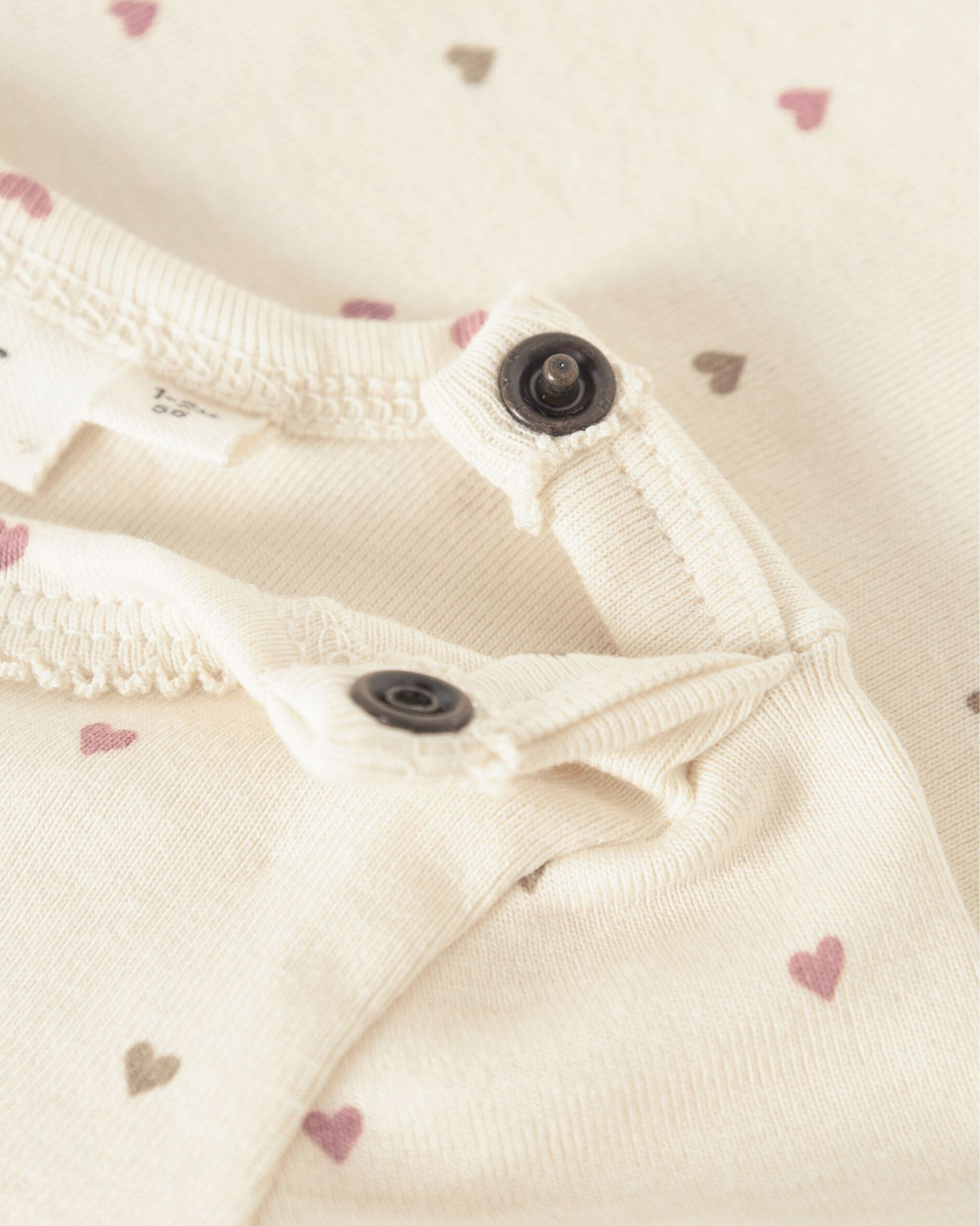 Offwhite - Turtledove - Lil'Atelier - Bodystocking - hjerter - 13253856