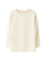 Offwhite - Turtledove - Lil'Atelier - Bluse - hjerter - 13253864