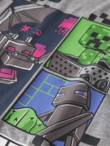Grey Melange Bluse Minecraft fra Name it - 13255755