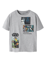 Grey Melange Bluse Star Wars fra Name it - 13255759
