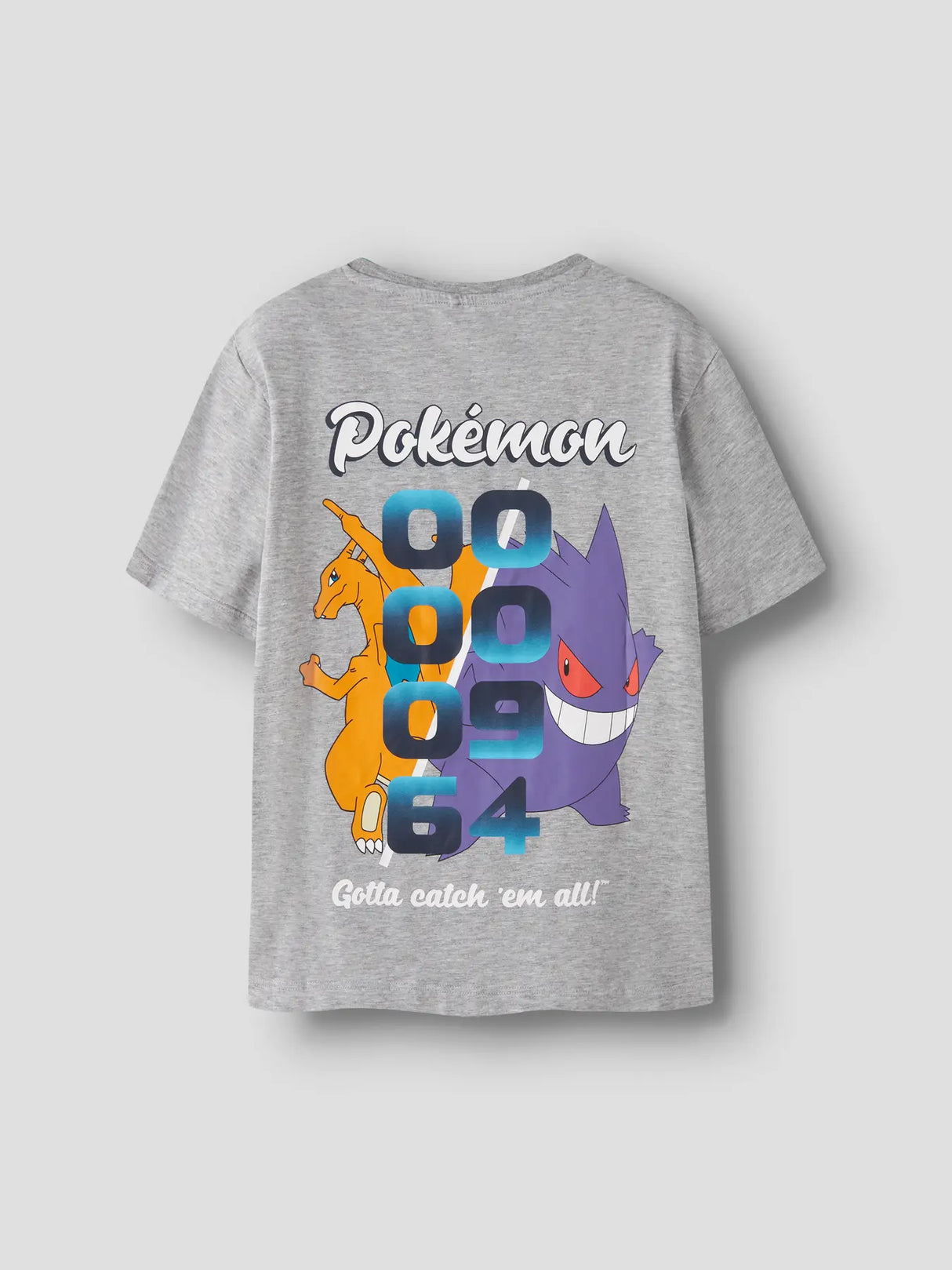 Grey Melange Bluse POKEMON fra Name it - 13255764