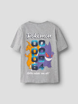 Grey Melange Bluse POKEMON fra Name it - 13255764