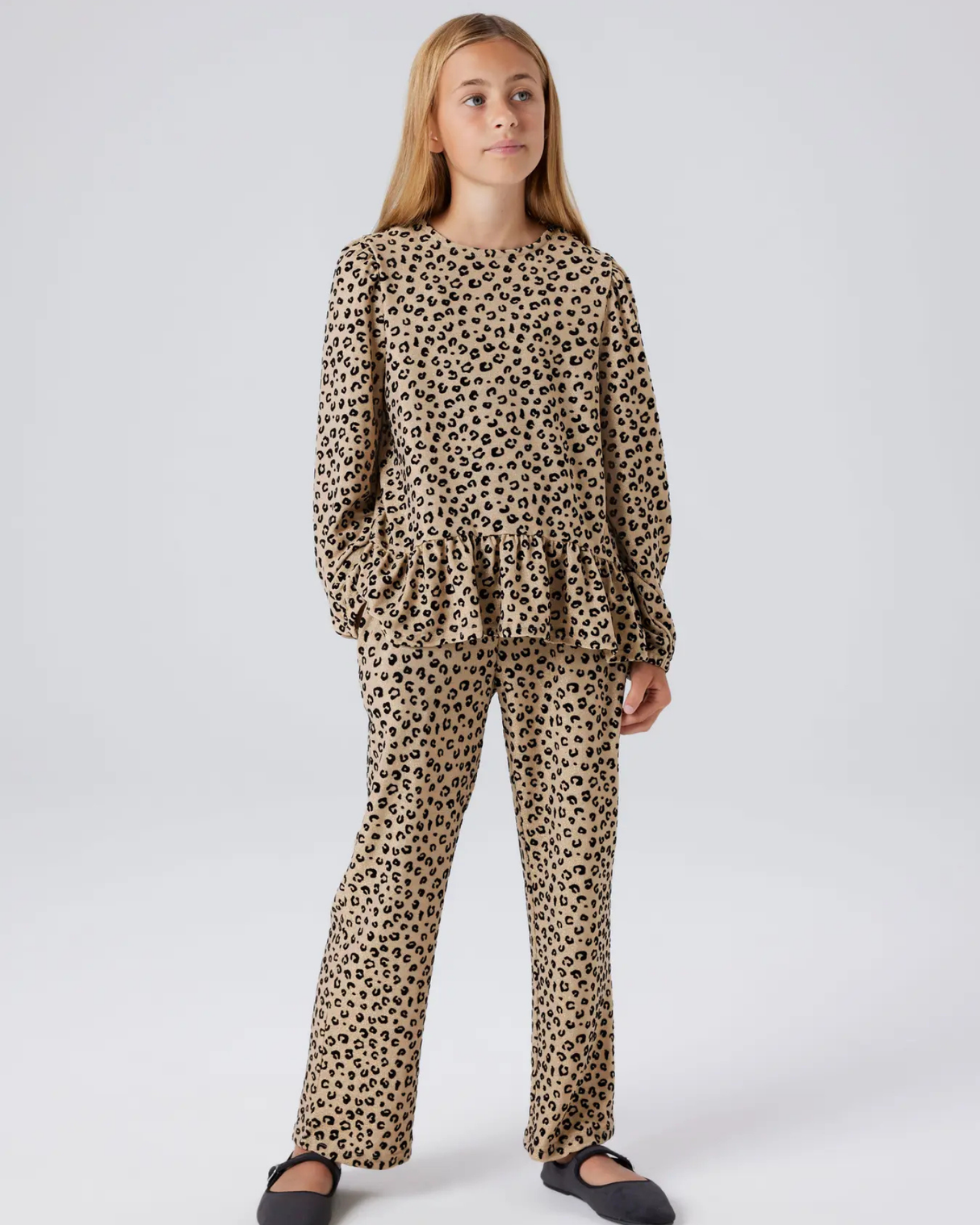 Guld - Silver Mink - Name it - Bluse - Leopard - 13256143