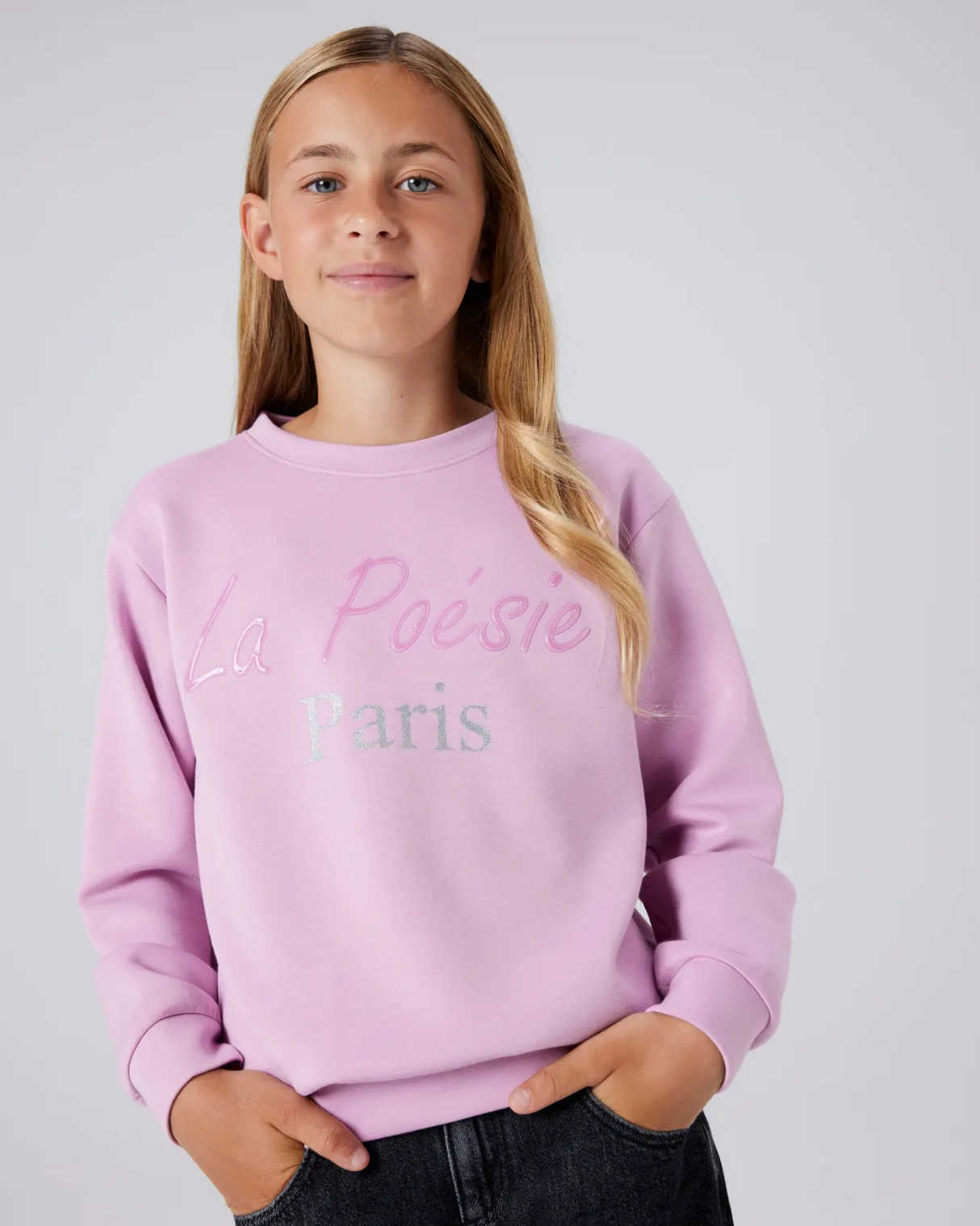 Lyserød - Mauve Mist - Name it - sweatshirt - 13256146