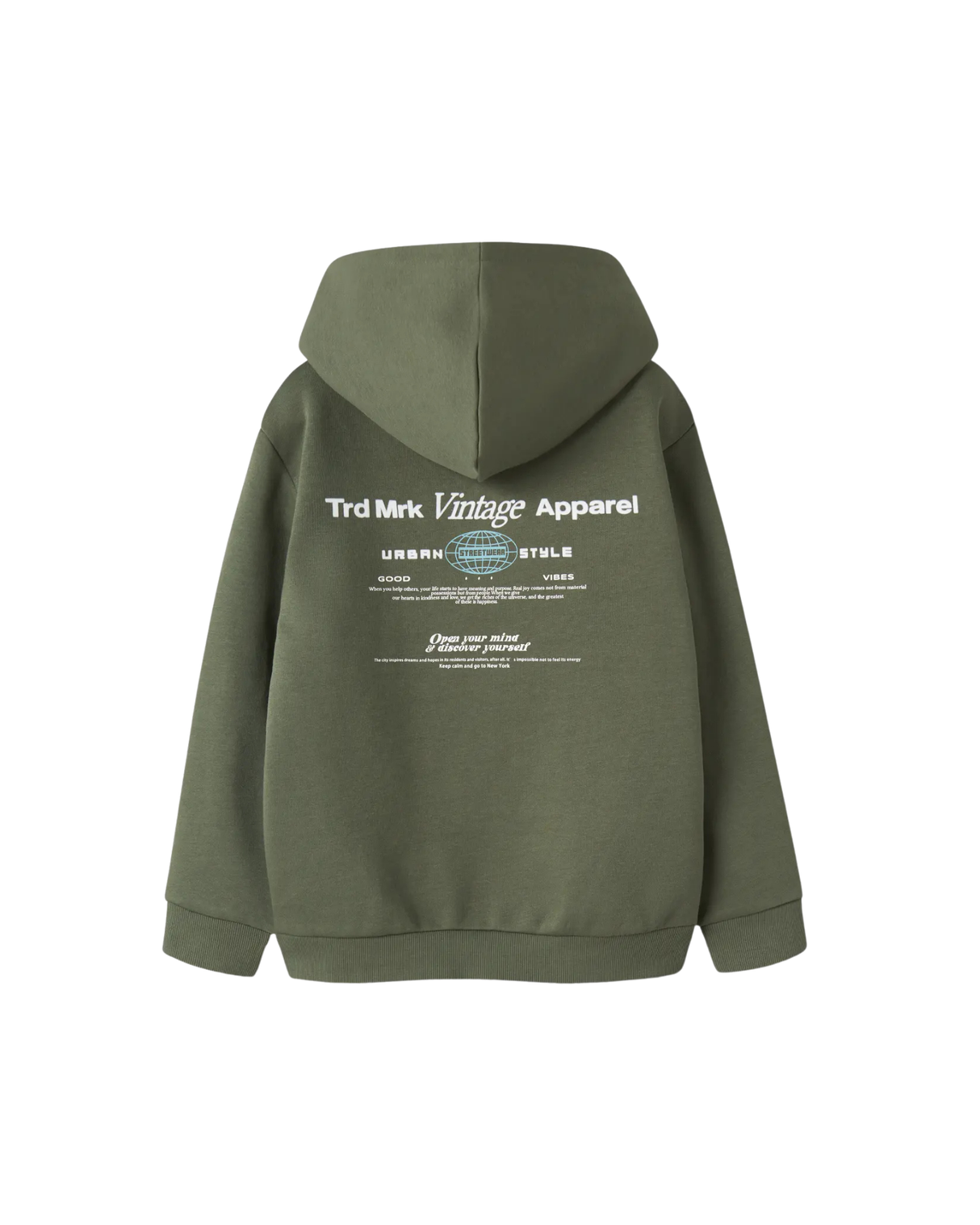 Grøn - Four Leaf Clover - Name it - Hoodie - 13256153