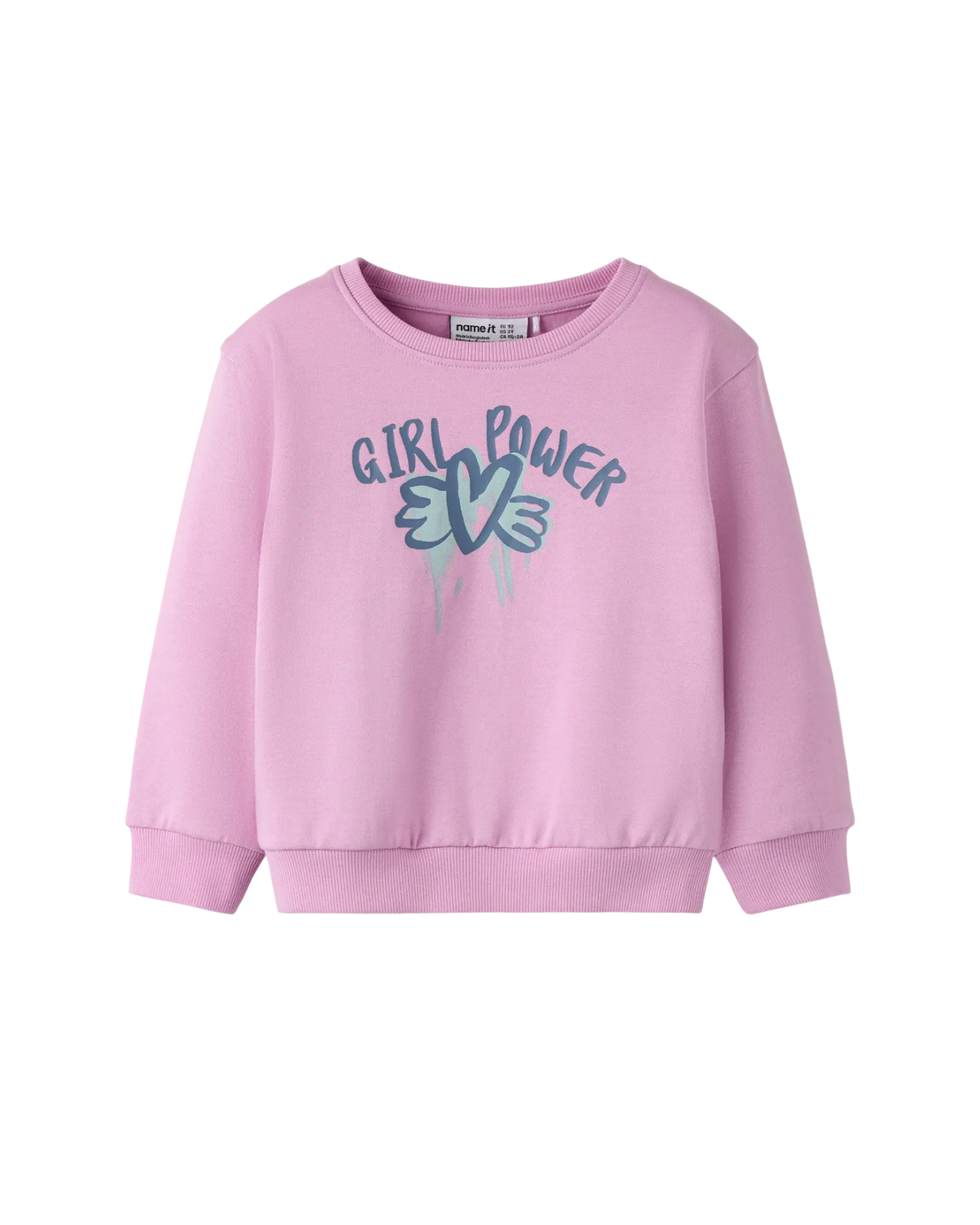 Lyserød - Pastel lavender - Name it - Sweatshirt - 13256296