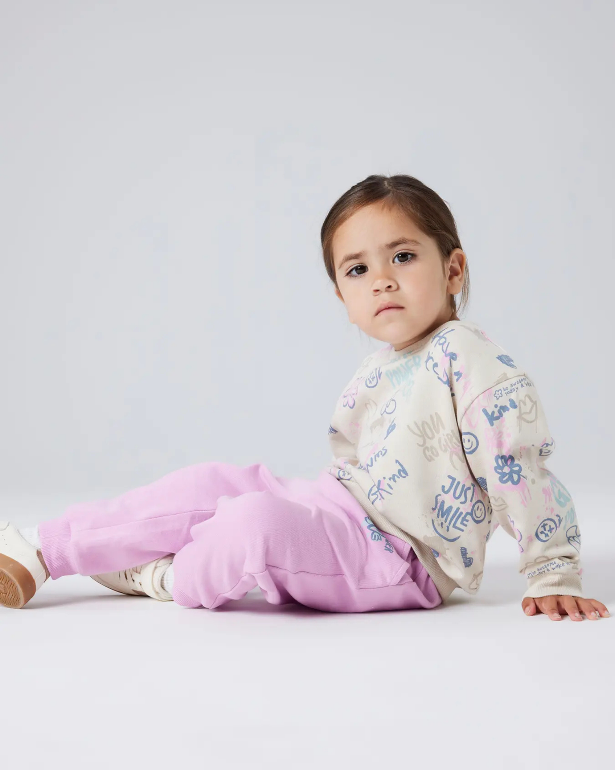 Lyserød - Pastel Lavender - Name it - Sweatpants - 13256299