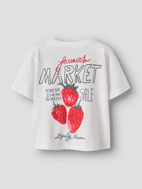 Bright White Bluse fra Name it - 13256753