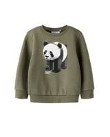 Grøn - Dusty Olive - name it  - Sweatshirt - 13257767