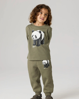 Grøn - Dusty Olive - Name It - Bukser - 13257768