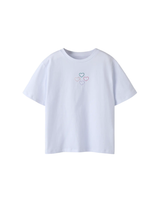 Hvid - Bright White - Name it - T-shirt - Hjerter - 13257994