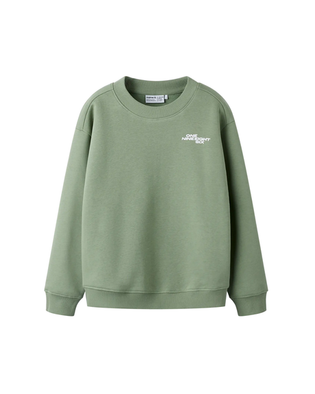 Grøn - Hedge Green - Name it - sweatshirt - 13258461