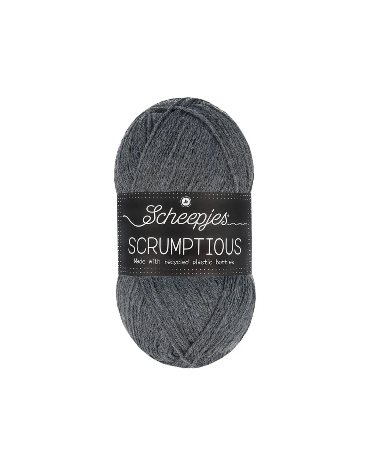Scheepjes Scrumptious Garn 100g - 380 Black Sesame Muffin