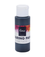 Acryl maling sæt - 4 farver + 2 male plader