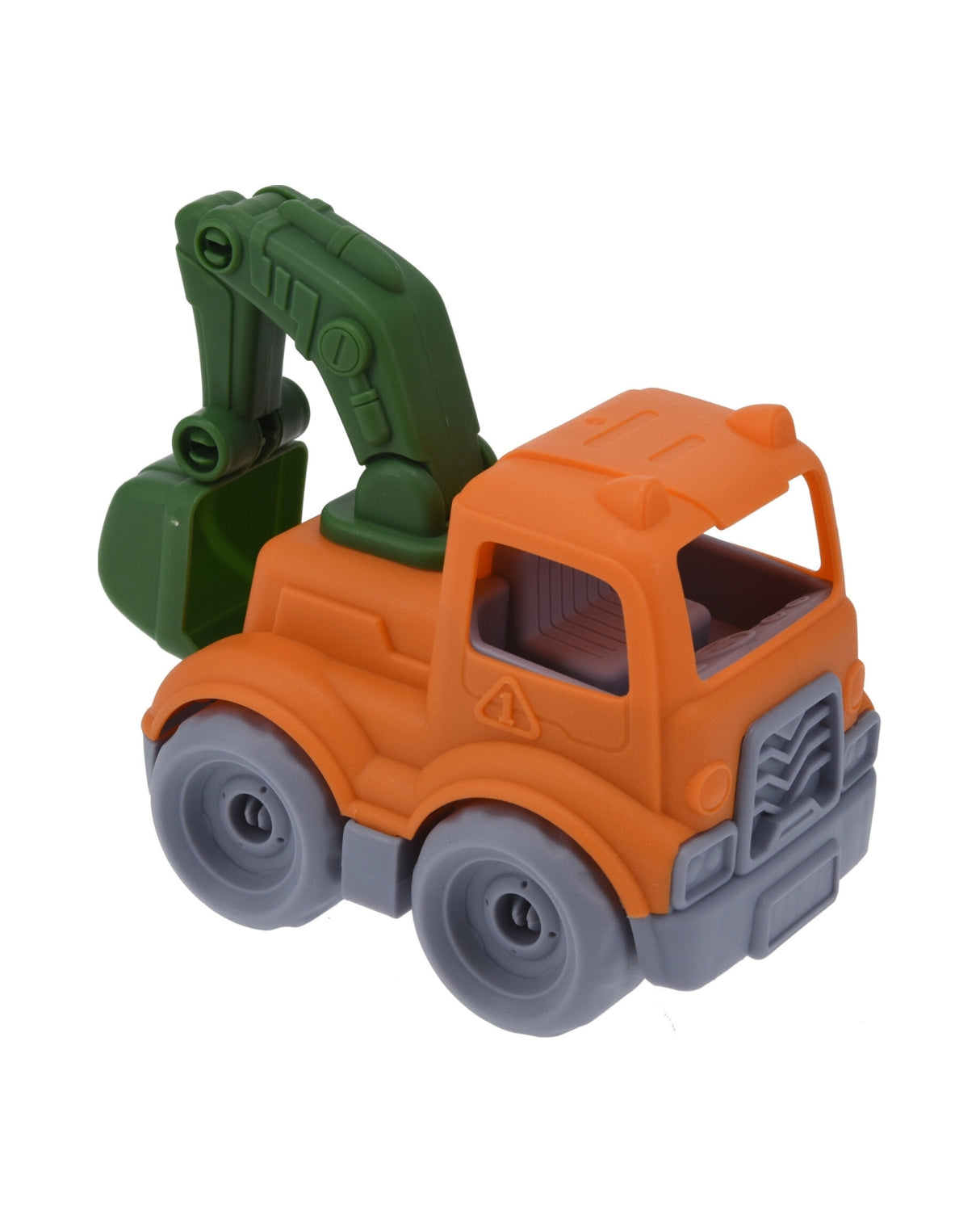 Lastbil med frihjul i plast