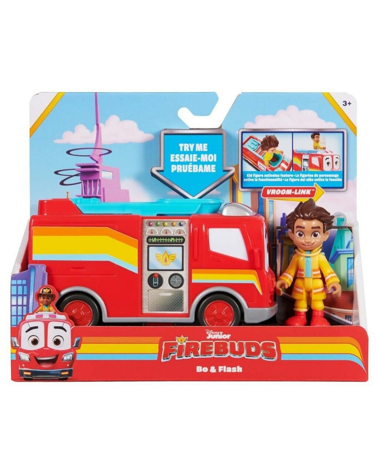 Firebuds Core Vehicle - Bo & Flash Incl. 1 vehicle and 1 figure