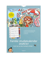 Studie Familiekalender Otto Dickmeiss & Lilja Scherfig A3