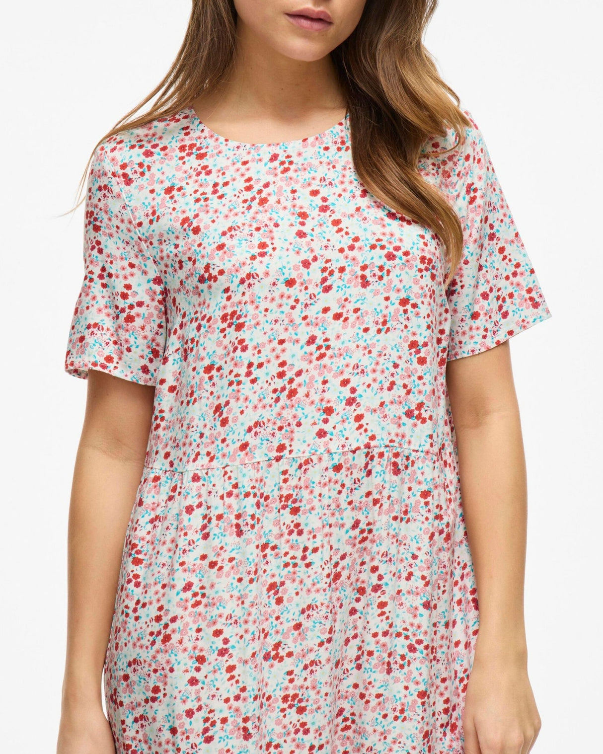 Rød - Snow White - VILA - Kjole - Blomster - 14078934