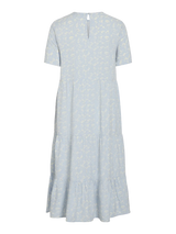 Blå - Birch - Blue - Vila - Kjole - Blomster - 14078934
