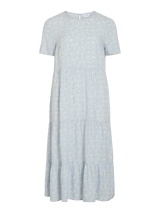 Blå - Birch - Blue - Vila - Kjole - Blomster - 14078934