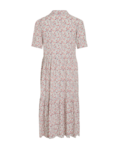 Hvid - birch/multi - Vila - Kjole - Blomster - 14088790