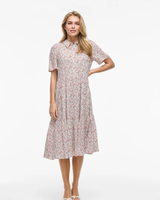 Hvid - birch/multi - Vila - Kjole - Blomster - 14088790