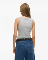 Grå - Light Grey Melange - VILA - Top - 14101757