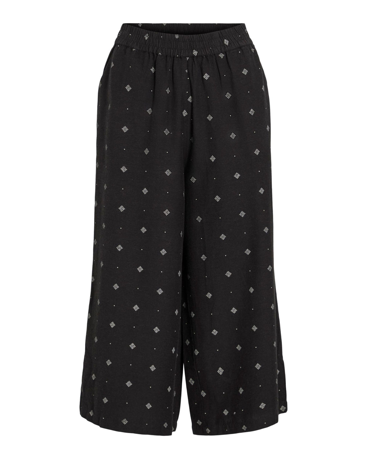 Sort - Black Beauty - Vila - Bukser - Snefnug - 14105081