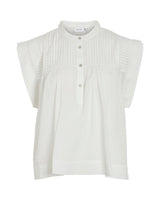 Hvid - Snow White - Vila - Bluse - 14105236