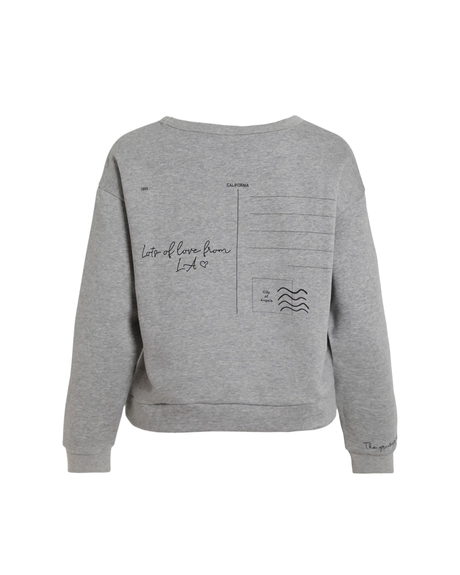 Grå - Light Grey - Vila - Sweatshirt - 14108212
