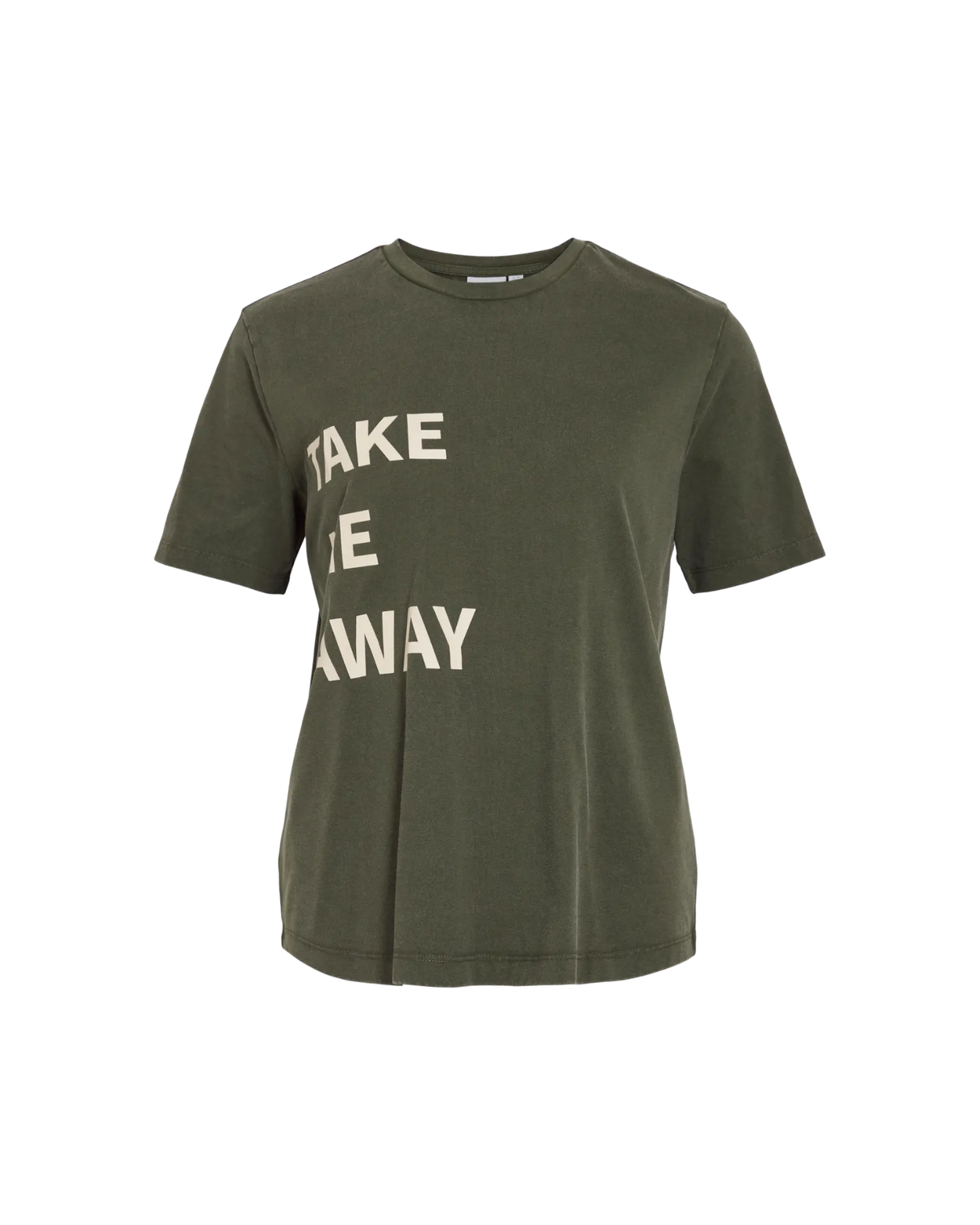 Grøn - Deep Depths/Golden Oli - Vila - T-shirt - 14109226