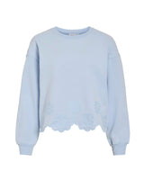 Blå - Kentucky Blue - Vila - Sweatshirt - 14111837