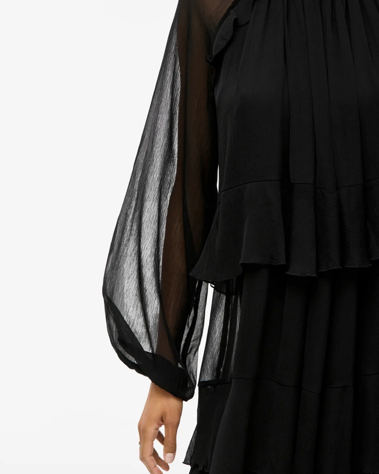 Sort - Black - VILA - Kjole - 14111863