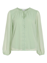 Smoke Green Bluse fra VILA - 14113007