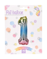 Folie ballon 40 cm 1 stk tal ballon