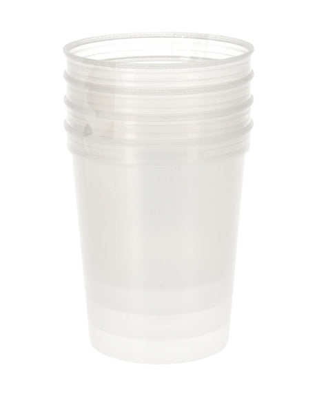 Glas 500ml i ekstra kraftigt plast 6 stk