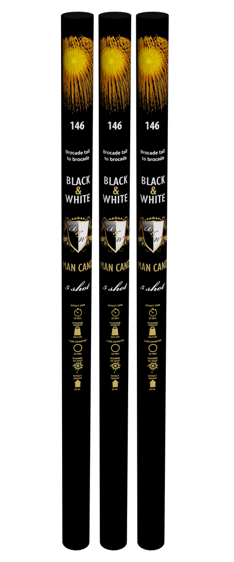 (No.146) Bomber tube 5 shots 3 pcs excellence