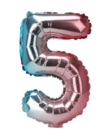 Folie ballon 40 cm 1 stk tal ballon