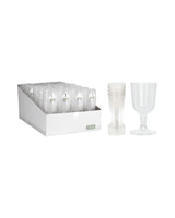 Plastic wine glass 160ml 4 pieces
